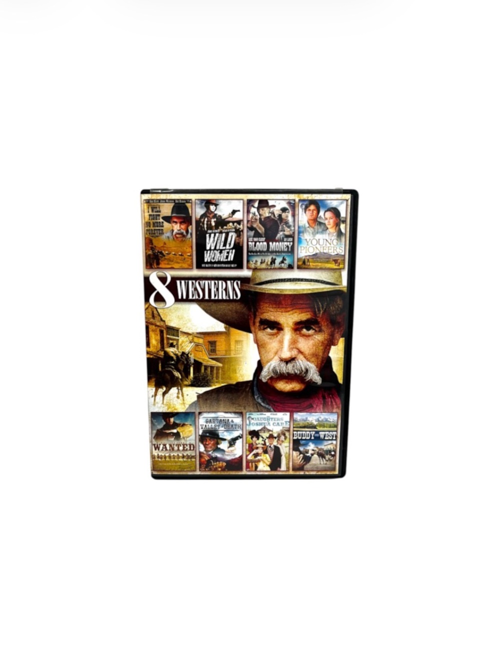 8-Movie Western Pack Volume 4 (DVD, 2012, 2-Disc Set) Sam Elliott